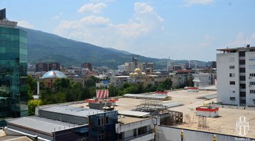 Odlet a přílet do Skopje (27.7.2016)