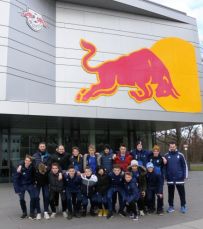 FK Mladá Boleslav U15 s akademií Red Bull Leipzig U15 na soustředění vyhrála 3:2 a návštívila památník čtyř národů v Lipsku. 